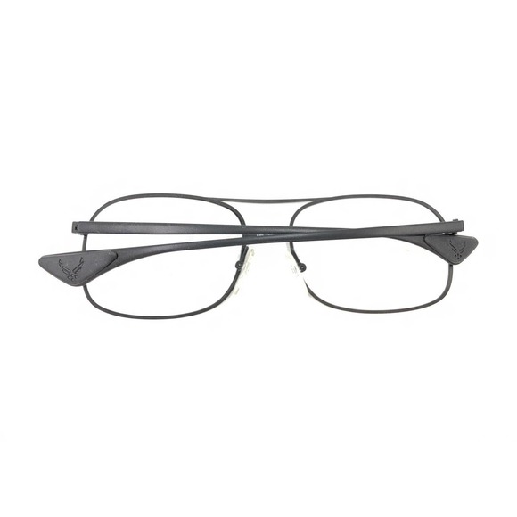 ArtCraft Matte Black Square Aviator Eyeglasses Frames 58-18 140 USA Men Women - Picture 11 of 12